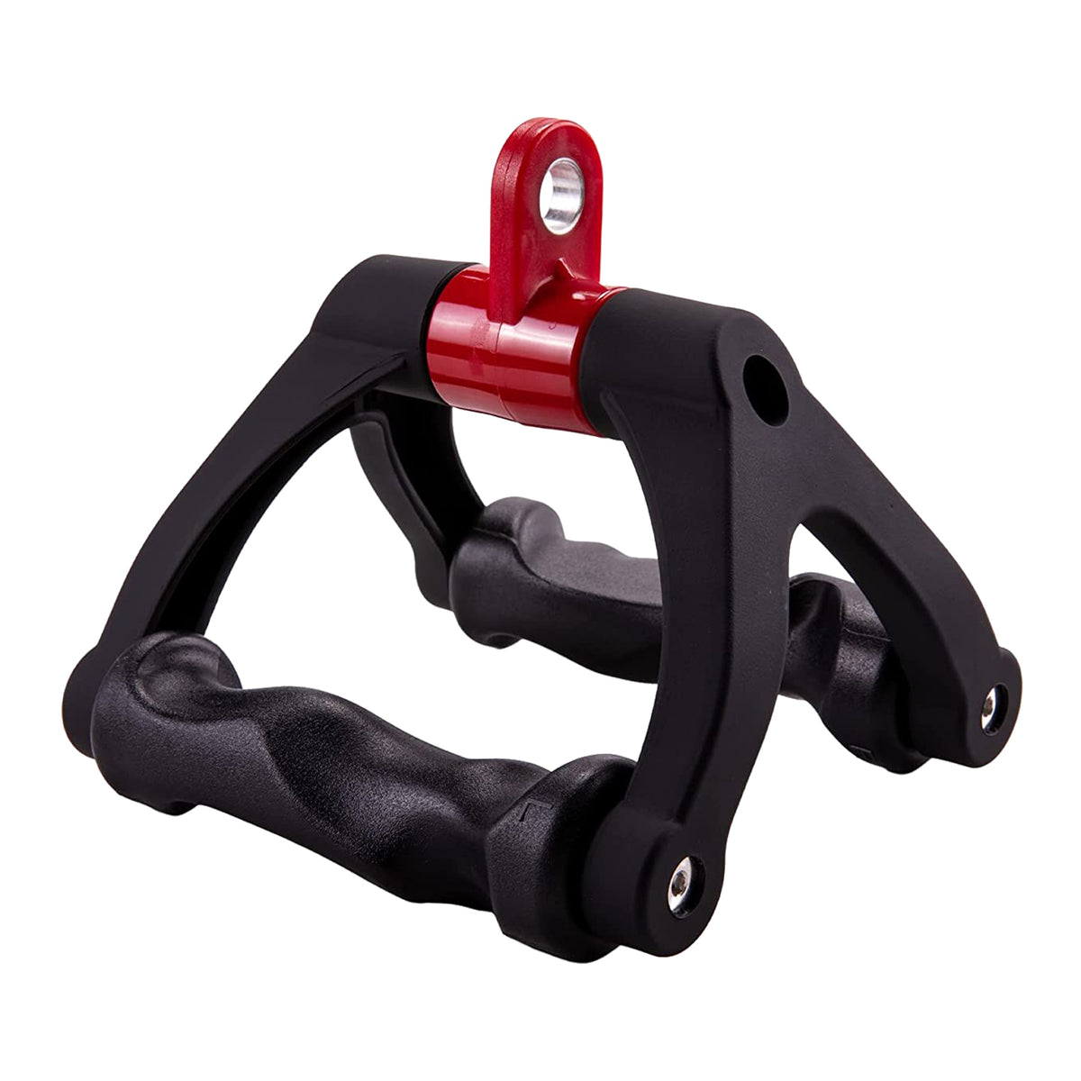 XPRT Fitness ErgoGrip Double D Handle - Ergonomic Cable Attachment wit