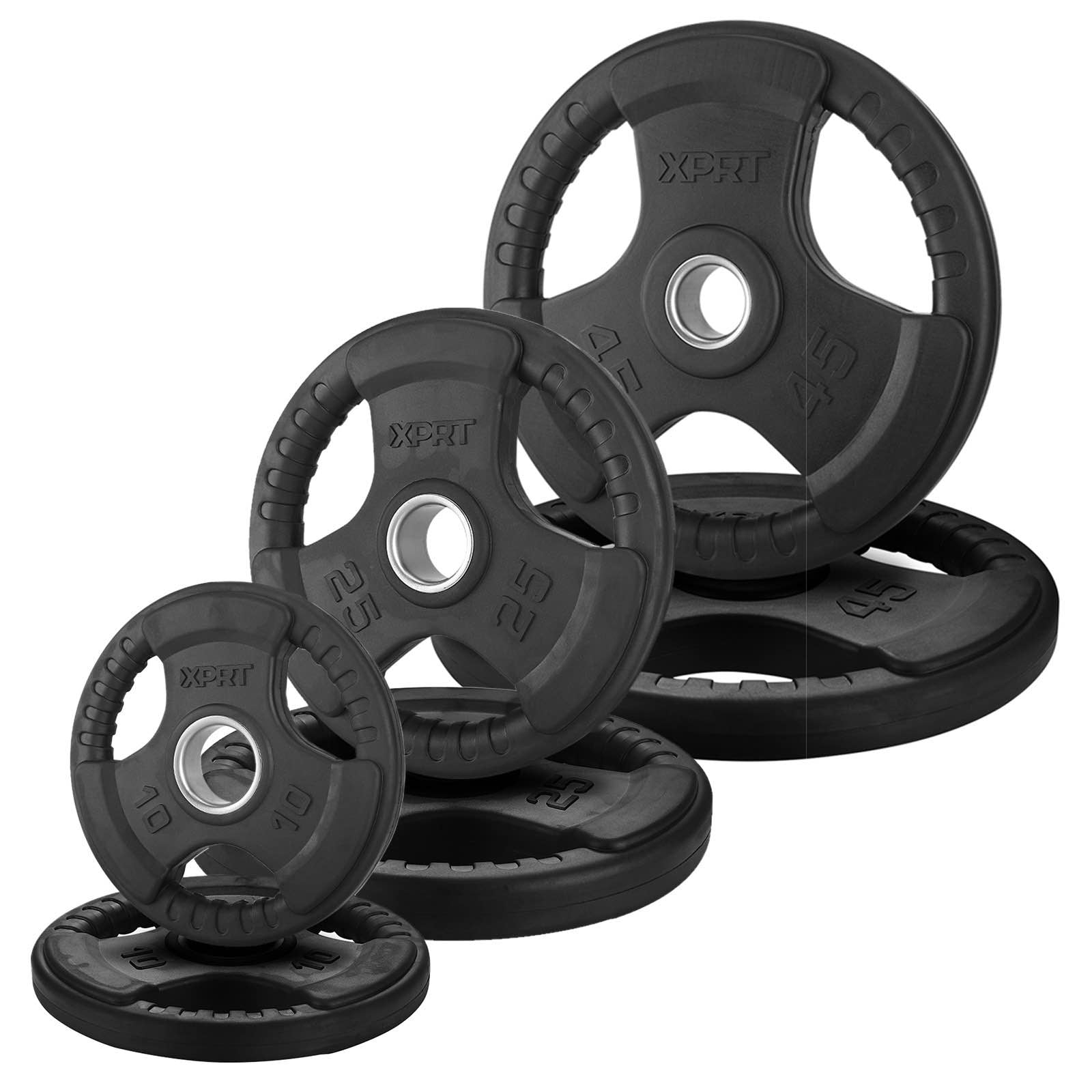 45 Lb Rubber Weight Plates Olympic Hammer Strength Urethane 12