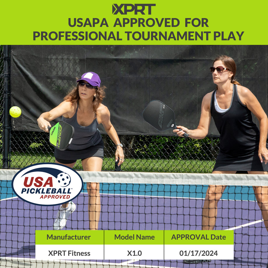 XPRT Fitness Professional Pickleball Paddle - USAPA Approved Fiberglas XPRT Fitness Professional Pickleball Paddle - USAPA Approved Fiberglas