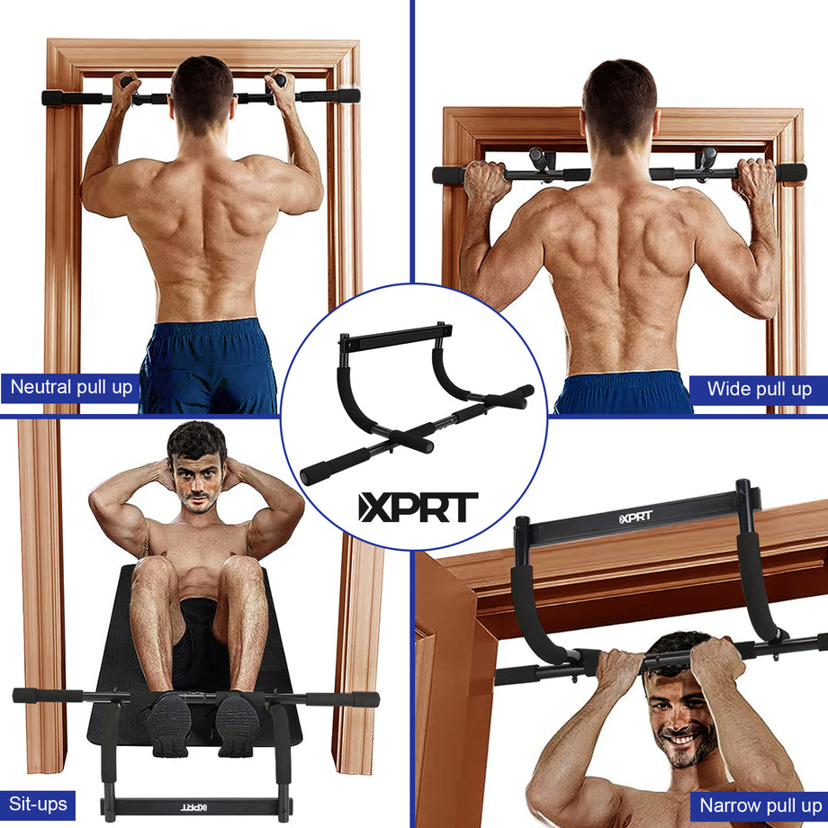 Upper Body Pull Up Bar Amazon Canada XPRT Fitness Doorway Pull Up