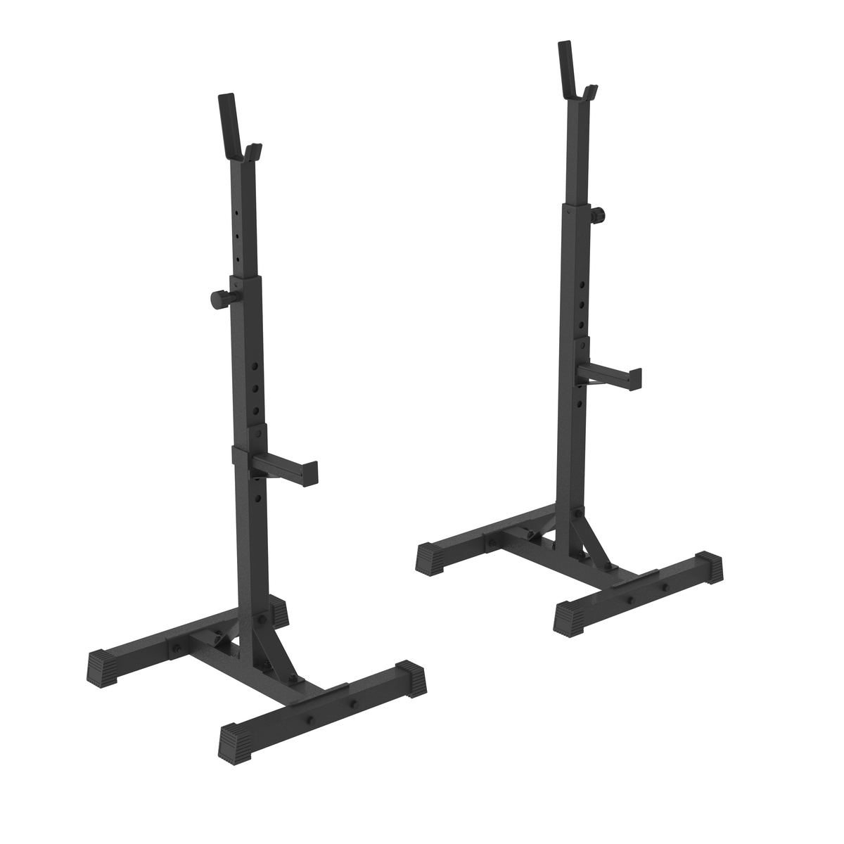 XPRT Fitness Multi-purpose Squat Rack with Safety Spotters - 440 lbs Capacity | 11-Level Adjustable Power Rack | Home Gym Strength Training Station - XPRT Fitness
