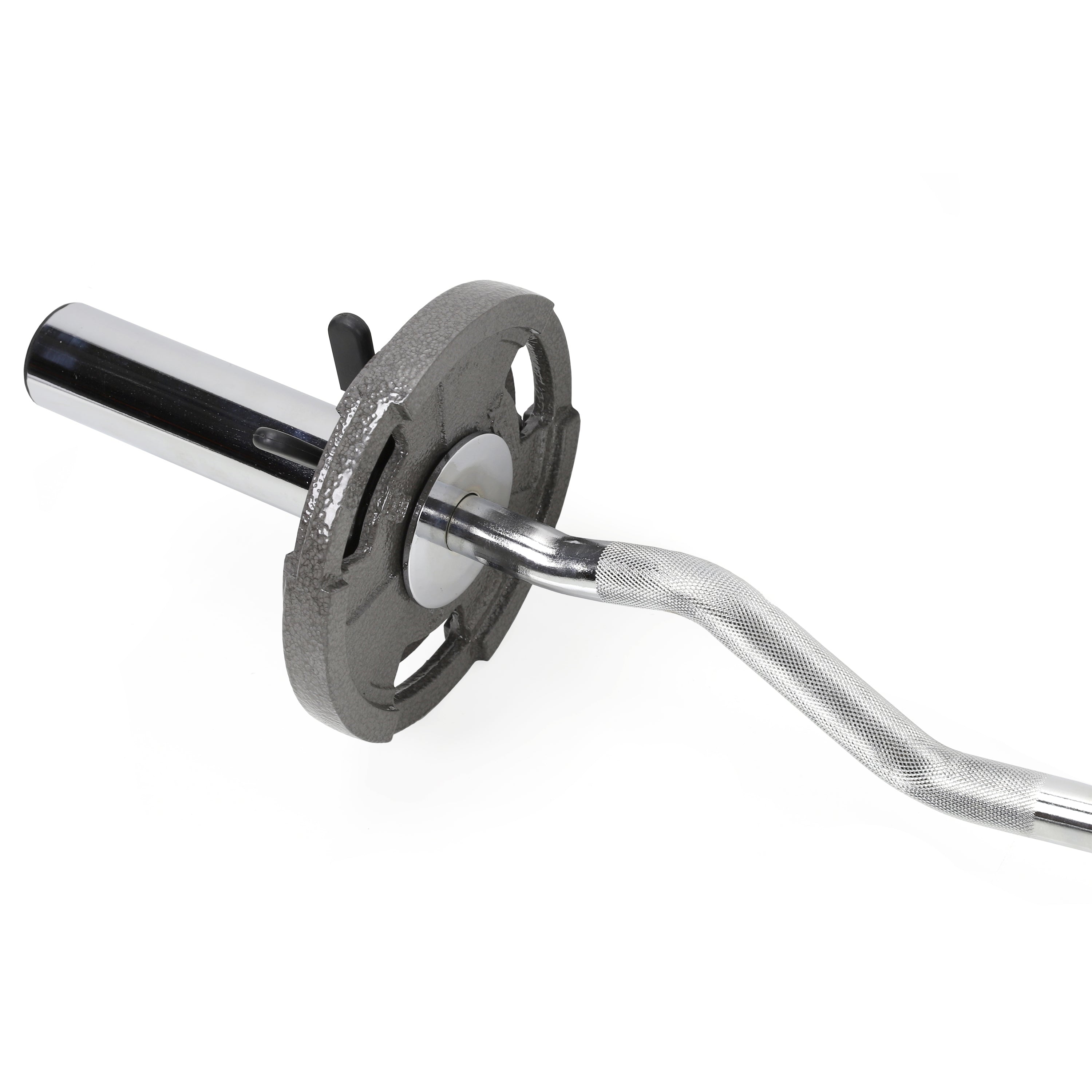 Curl Handle XPRT Fitness Olympic Curl Bar & Dumbbell Handle Set | Chrome Steel 2 ...