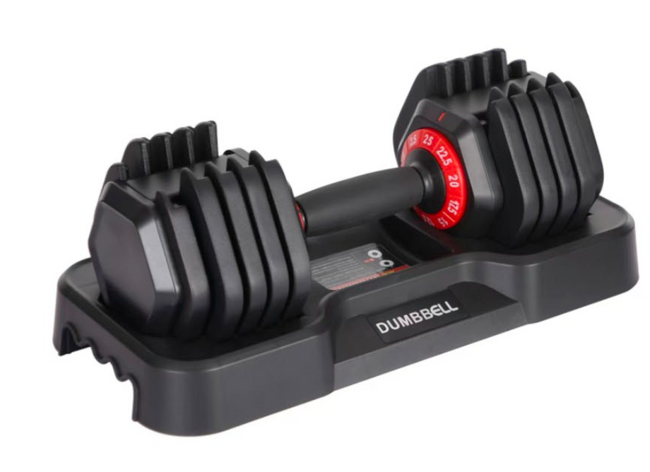 XPRT Adjustable Dumbbell Series – 25LB 55LB Pair Quick-Select Compact Home Gym Weights