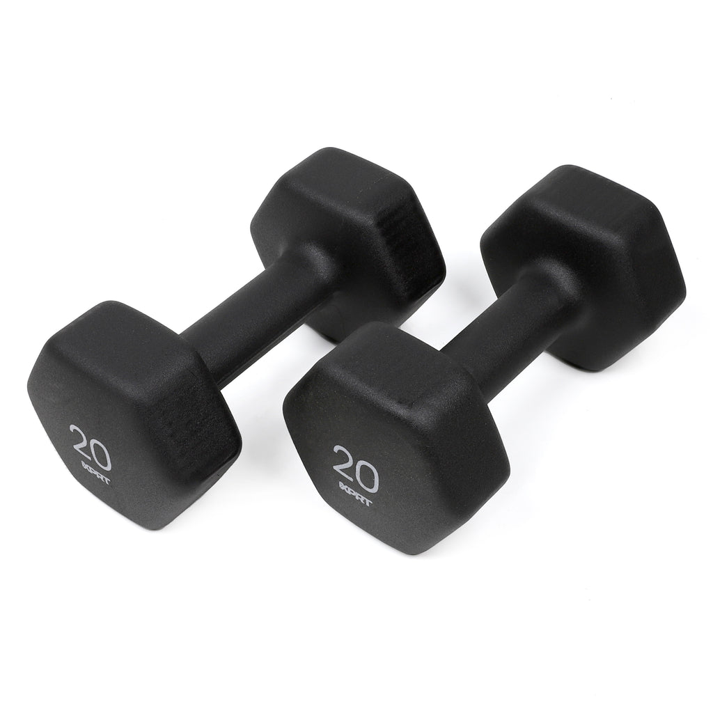 XPRT Fitness Neoprene Dumbbells for Strength Training, 5 to 20lbs - XPRT Fitness