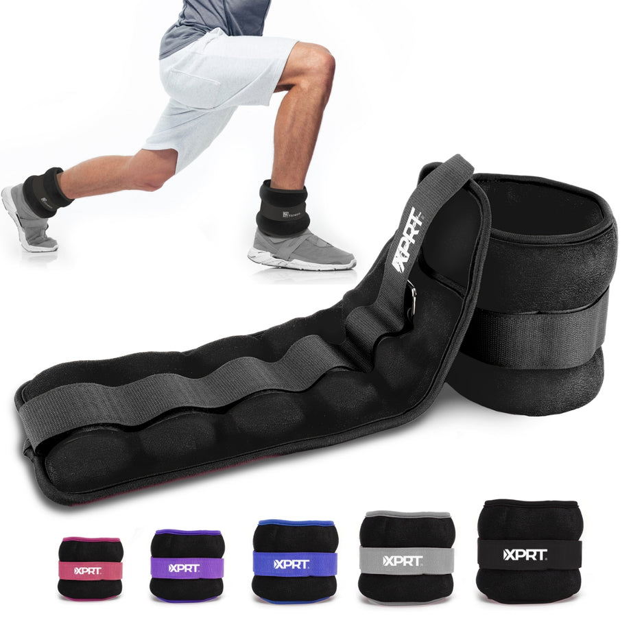 XPRT Fitness Ankle Weights for Women and Men, for Exercise