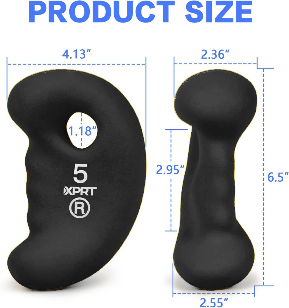 XPRT FITNESS ErgoGrip Neoprene Dumbbells - XPRT Fitness