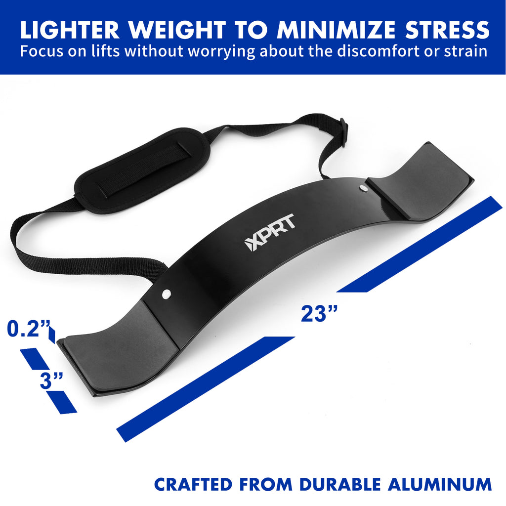 XPRT Fitness Arm Blaster – Premium Aluminum Bicep Isolator with Contoured Design & Padded Support - XPRT Fitness
