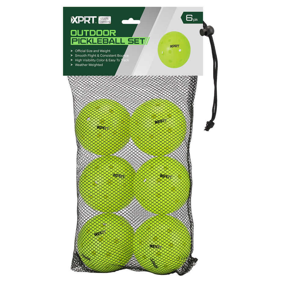IPSA BOLIZER 6 175ml 2本セット XPRT USAPA Compliant Outdoor Pickleball Balls 6-Pack | 74mm