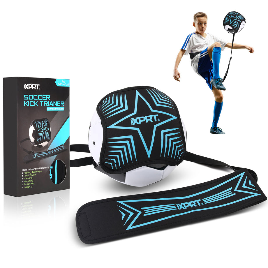 XPRT Soccer Kick Trainer | Adjustable Solo Soccer Training Belt