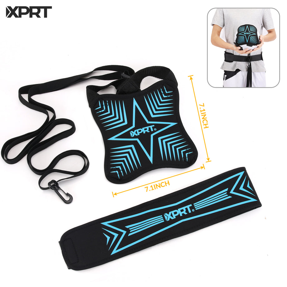 XPRT Soccer Kick Trainer | Adjustable Solo Soccer Training Belt