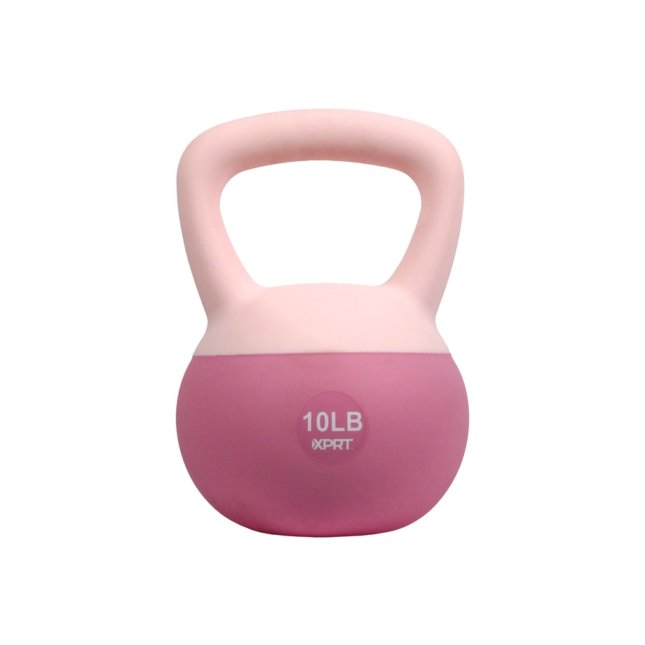 XPRT Soft Kettlebell | Sand-Filled, Floor-Safe & Color-Coded (8LB