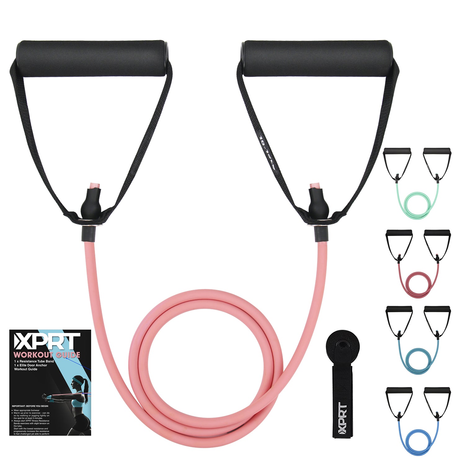 XPRT Fitness Single Resistance Exercise Bands
