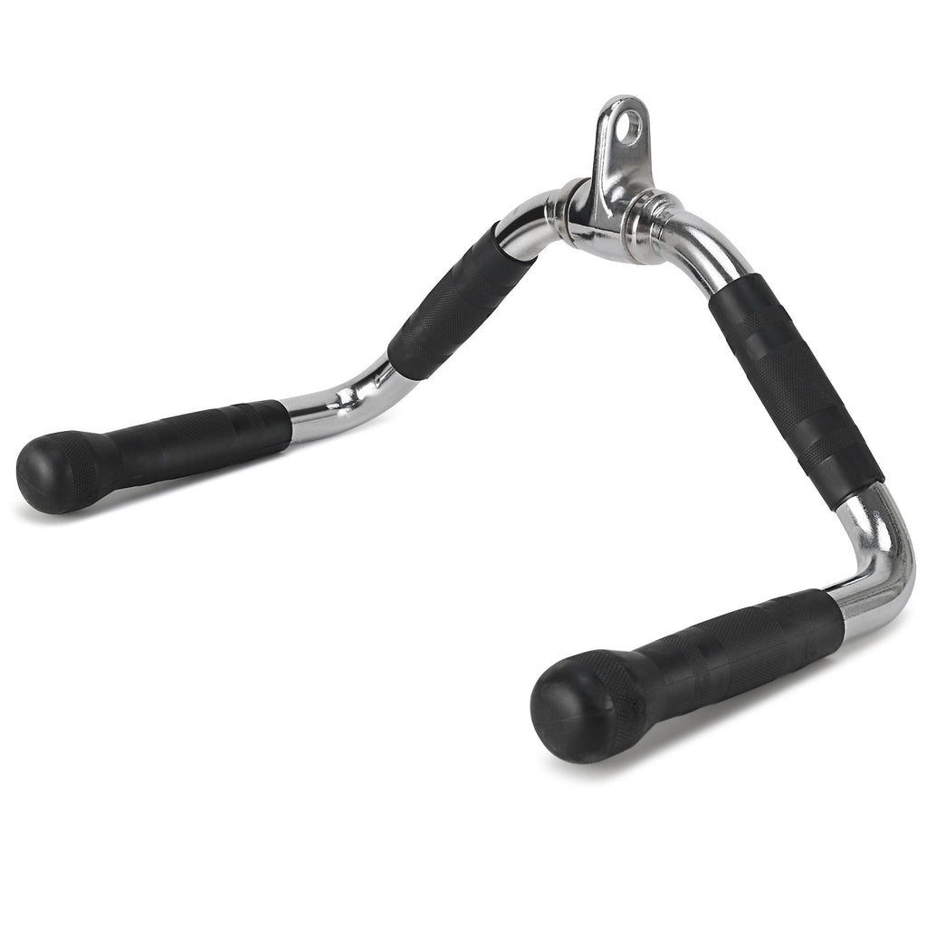 XPRT Fitness LAT Open Row Pulldown Attachments Underhand Grip Bar With Textured Rubber Handles For Back Muscle StrengthZD-LAT200 - XPRT Fitness