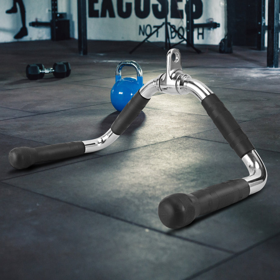 XPRT Fitness LAT Open Row Pulldown Attachments Underhand Grip Bar With