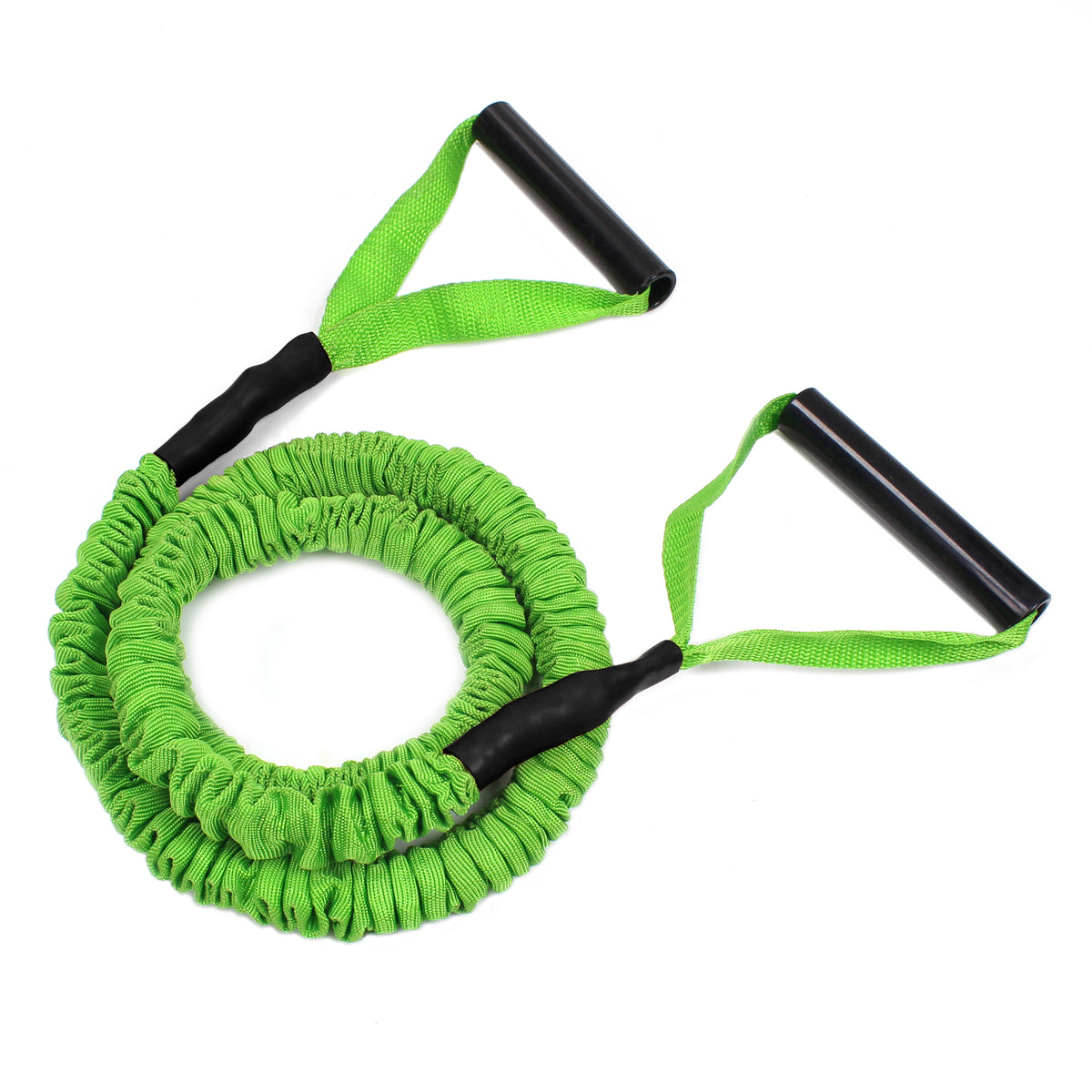 XPRT Fitness Resistance Tube Band with Protective Nylon Sleeve - XPRT Fitness