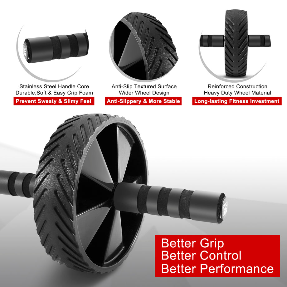 XPRT Fitness Ab Wheeler for Core Workouts | Strength Training Tool