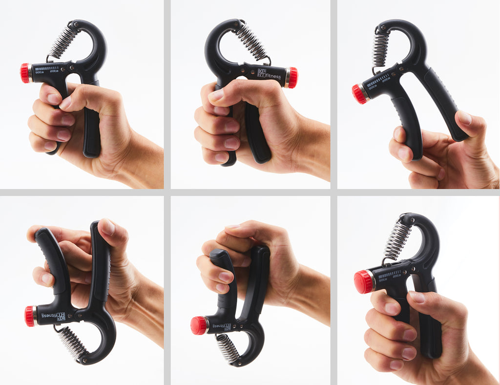 XPRT Hand Grip Strengthener Wrist Gripper Adjustable  Resistance 10-132 lbs - XPRT Fitness