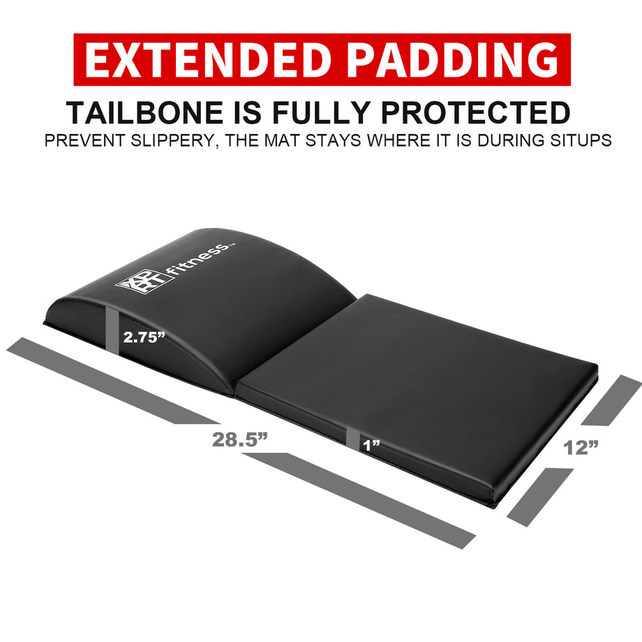 XPRT Abdominal Exercise Sit-up Mat with Tailbone Protection – XPRT
