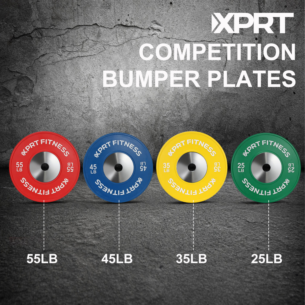 XPRT Fitness Competition Bumper Plates - XPRT Fitness