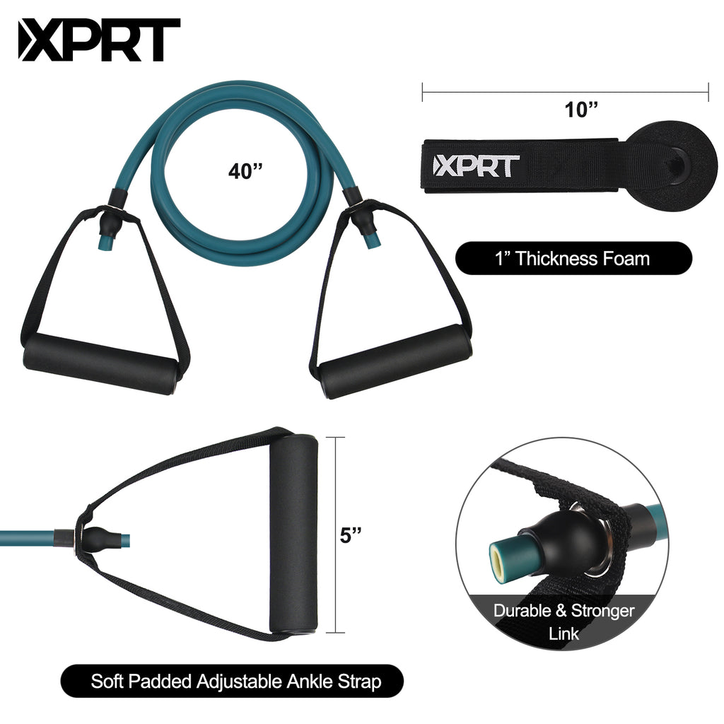 XPRT Fitness Single Resistance Exercise Bands - XPRT Fitness