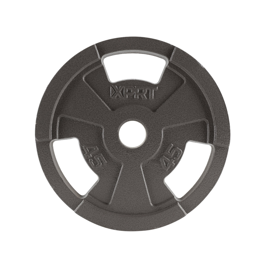 XPRT Olympic 2-Inch Cast Iron Grip Plates | Durable Hammertone