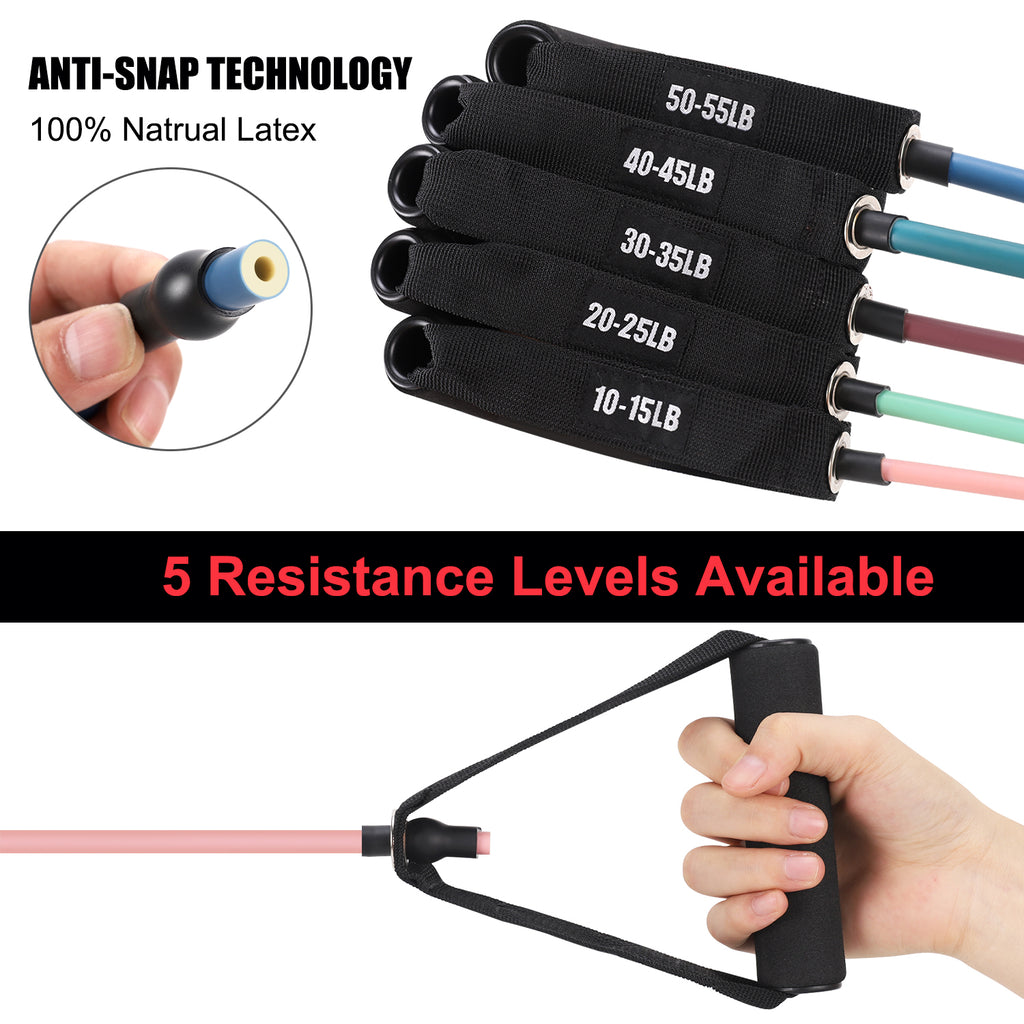 XPRT Fitness Single Resistance Exercise Bands - XPRT Fitness