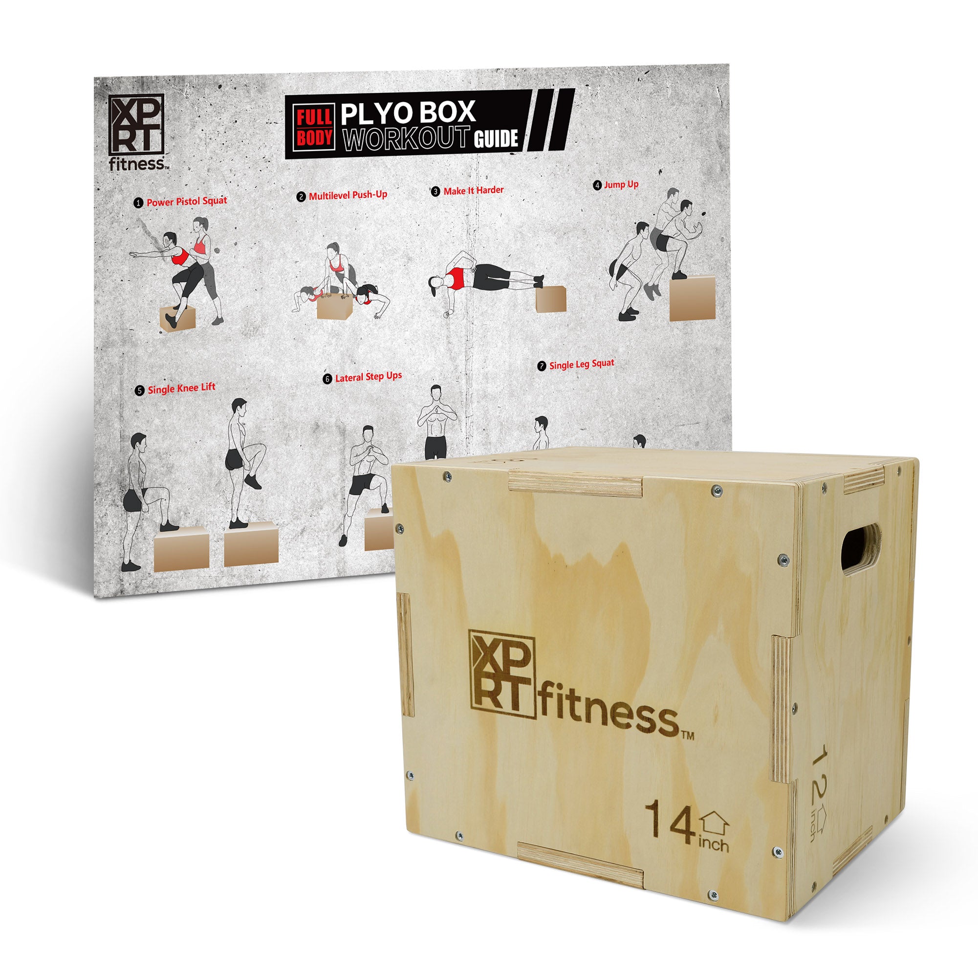Plyo Box Plyometric Box Dense Foam Fitness Jump Box