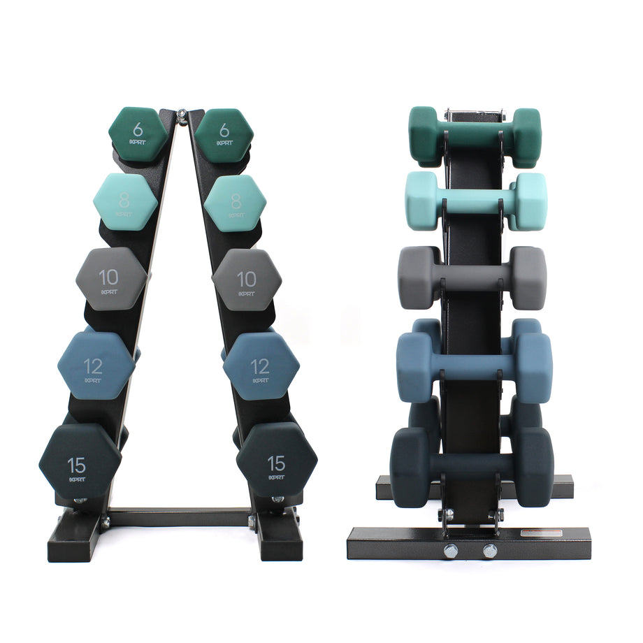 Rack for best sale neoprene dumbbells