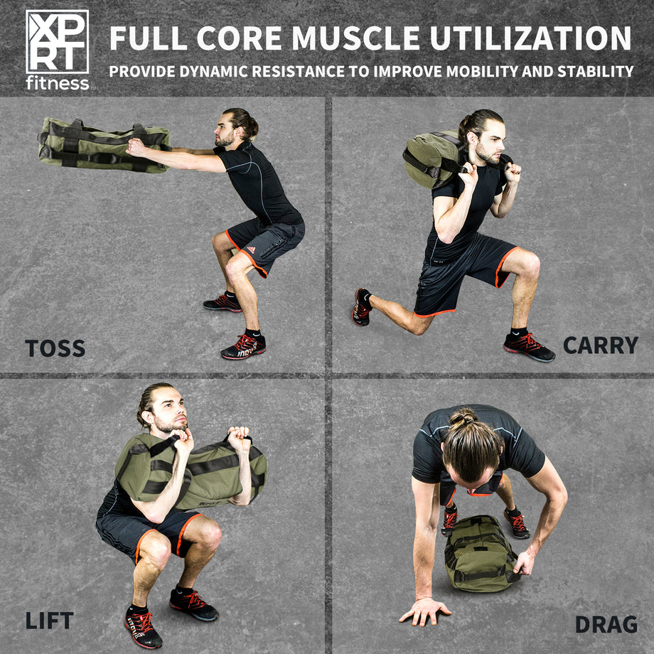Firefighter Sandbag Strength Training Brute Force Sandbag Workouts