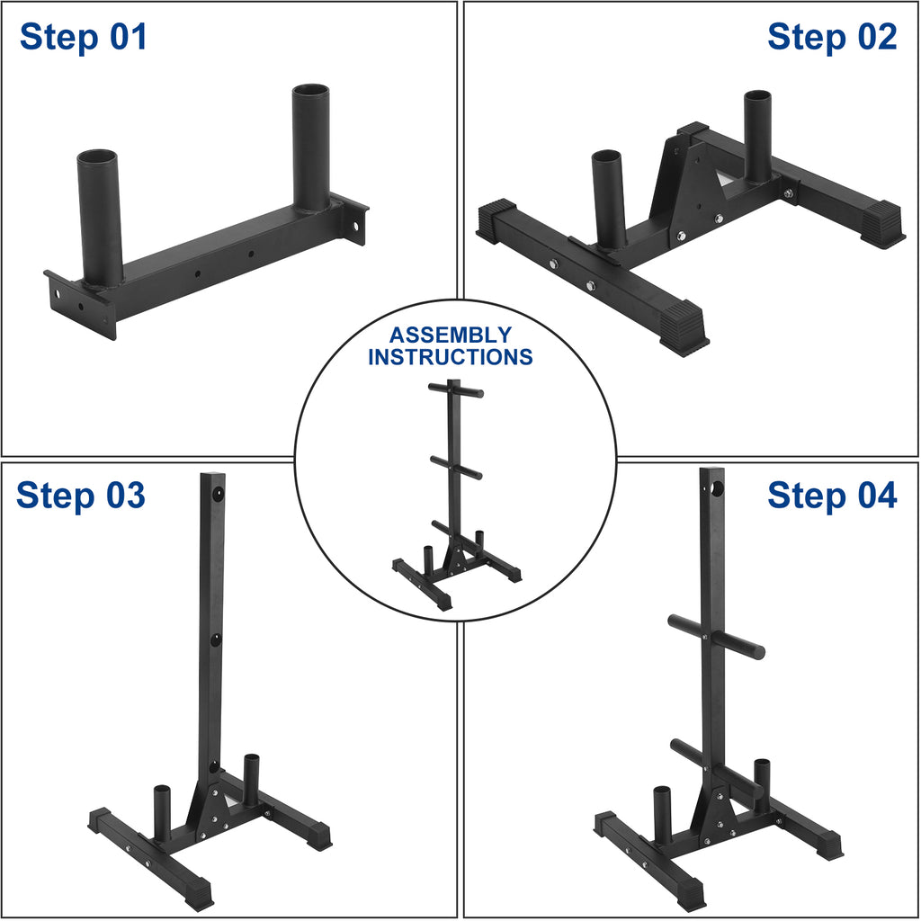 XPRT Fitness Olympic Weight Plate Rack - XPRT Fitness