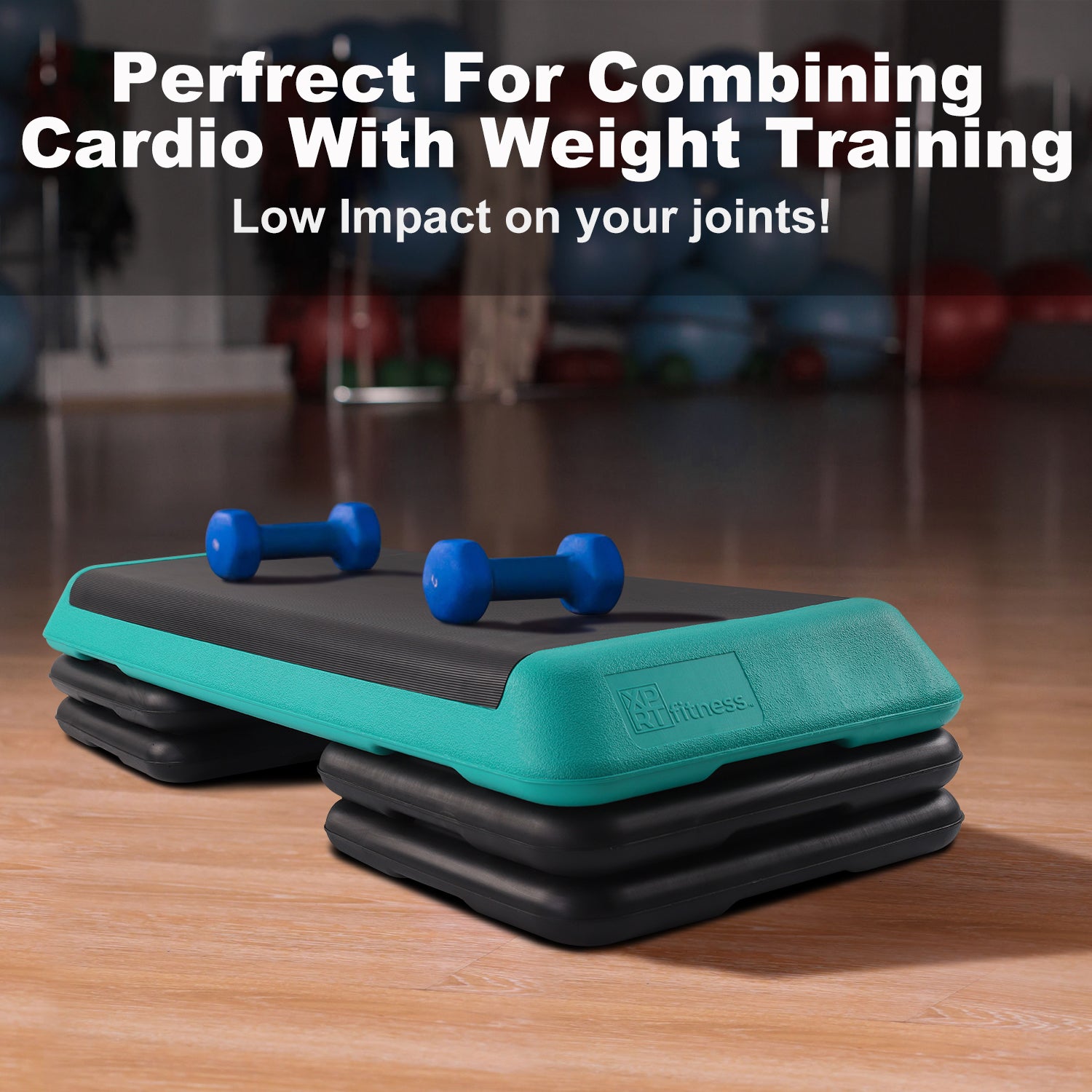 Step Weight Lifting Risers Workout BEEYLA 43 Exercise Aerobic , Adjustable Fitness Stepper 4 ...