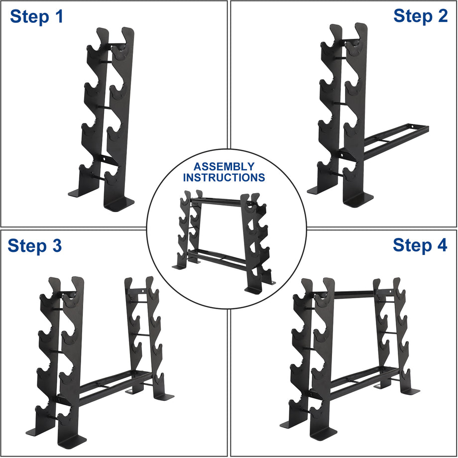 Heavy duty dumbbell online rack