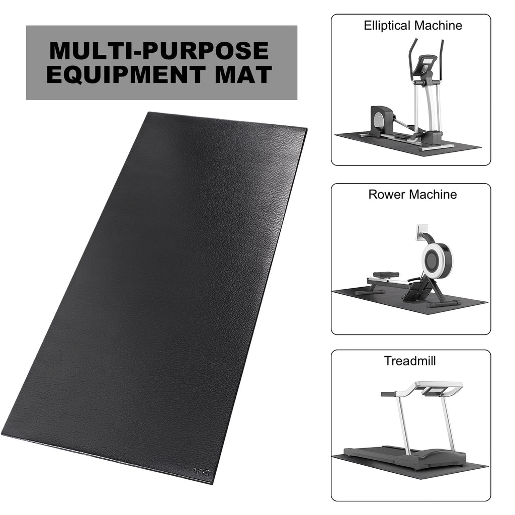 XPRT Fitness High-Density Equipment Treadmill Exercise Bike Fitness Mat for Hardwood and Carpet - XPRT Fitness