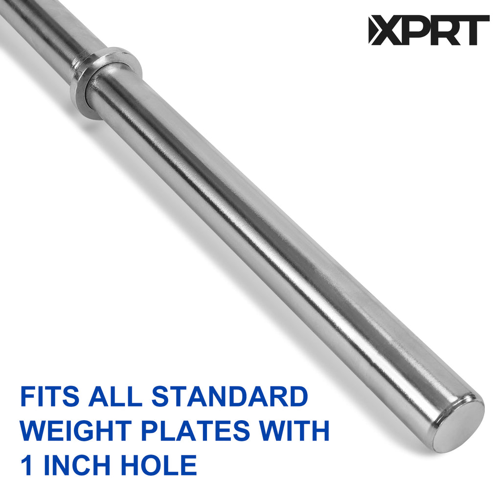 XPRT Fitness Standard 1 Inch Weightlifting Barbell - XPRT Fitness