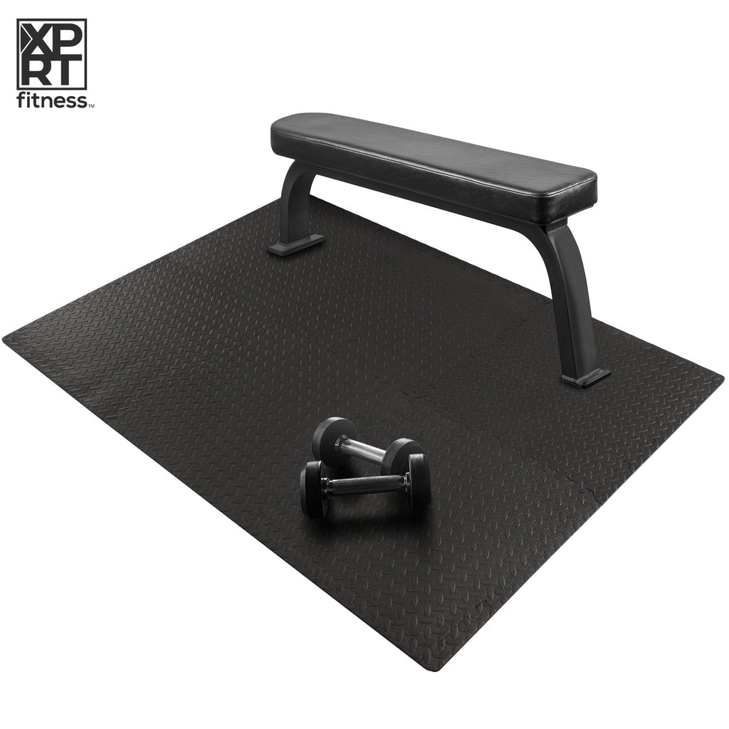 XPRT Fitness 1/2’’ Thick Interlocking Foam Floor Mat Exercise Fitness Equipment Mat - XPRT Fitness