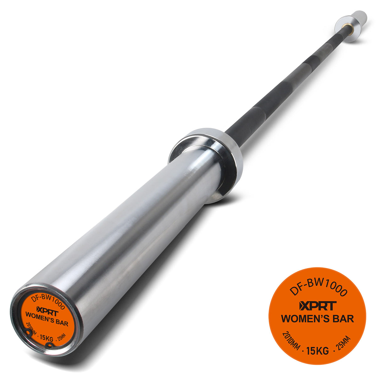 XPRT Fitness 15KG Olympic Women's Weightlifting Bar - XPRT Fitness