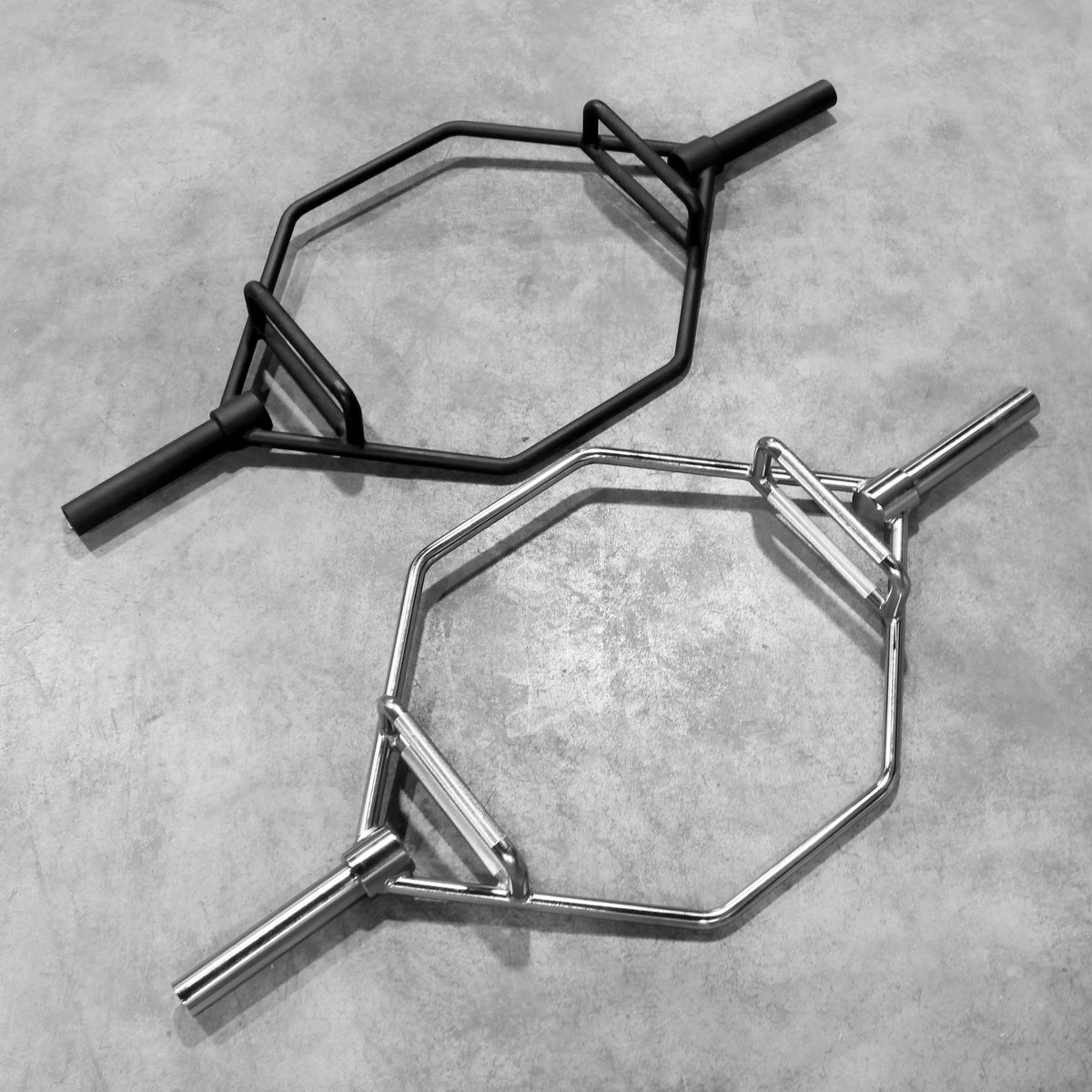 XPRT Fitness 56'' Olympic Hex Trap Bar Chrome - XPRT Fitness
