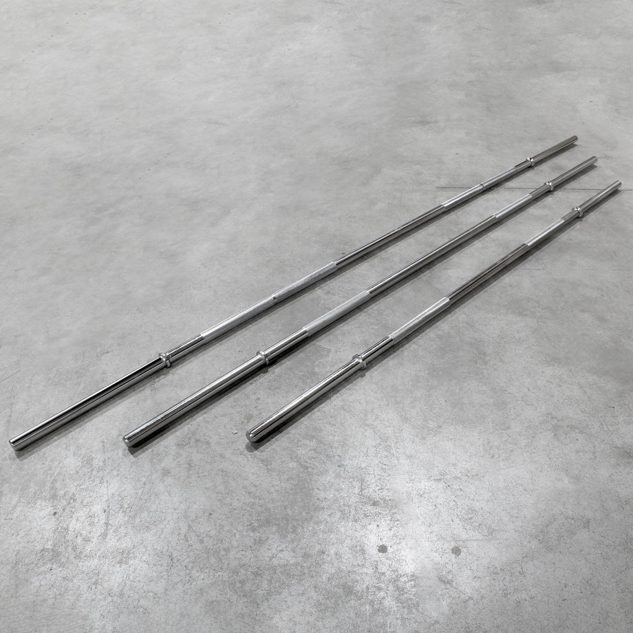 XPRT 1” Standard Weightlifting Barbell | Solid Chrome Steel Bar 5