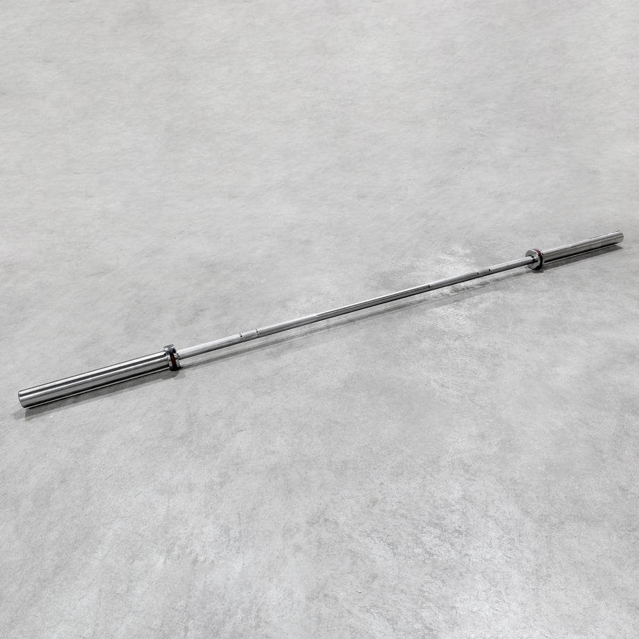 7' USA Bright Zinc Olympic Barbell - Torque Fitness
