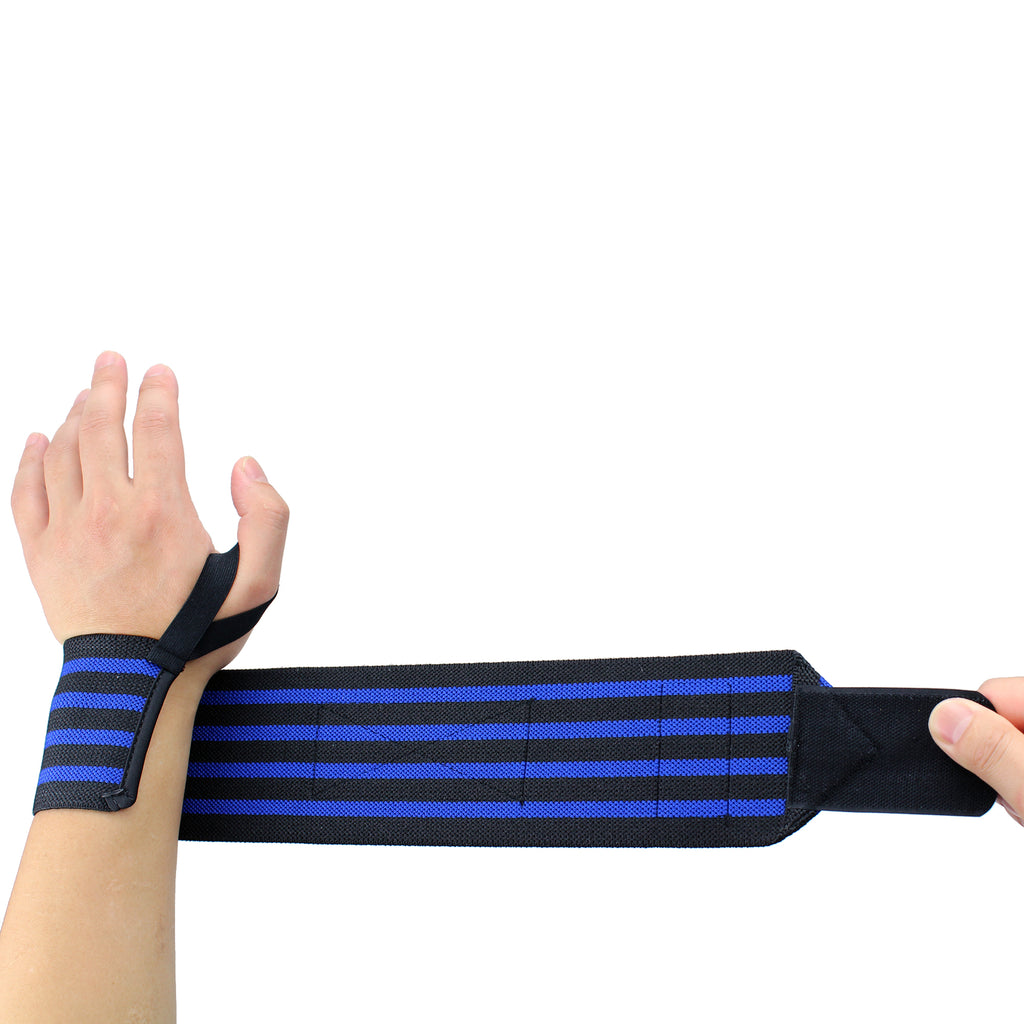 XPRT FITNESS Wrist Wraps 18'' with Thumb Loops - XPRT Fitness