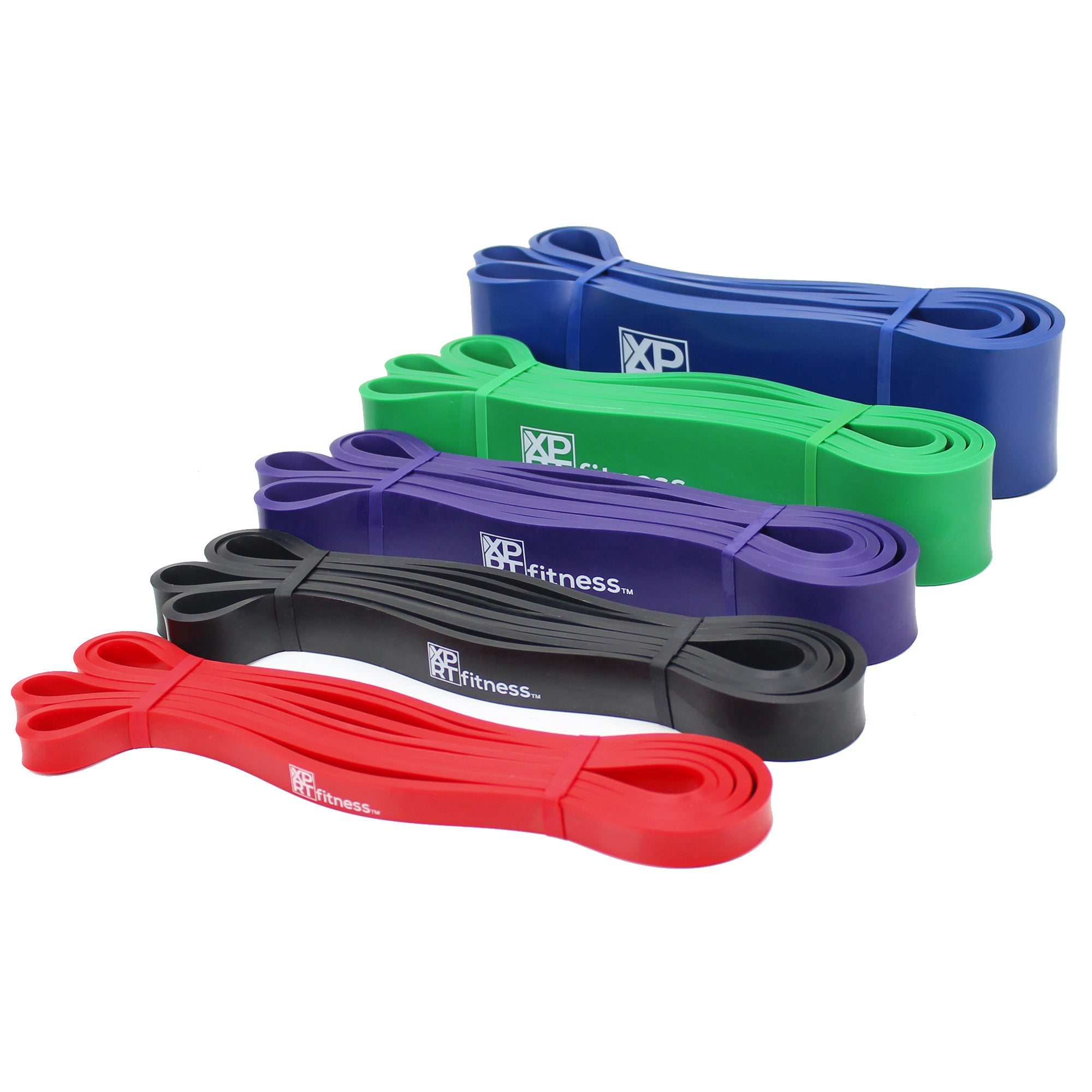 XPRT Fitness Resistance Bands Pull Up Assist Bands Stretching Powerlif