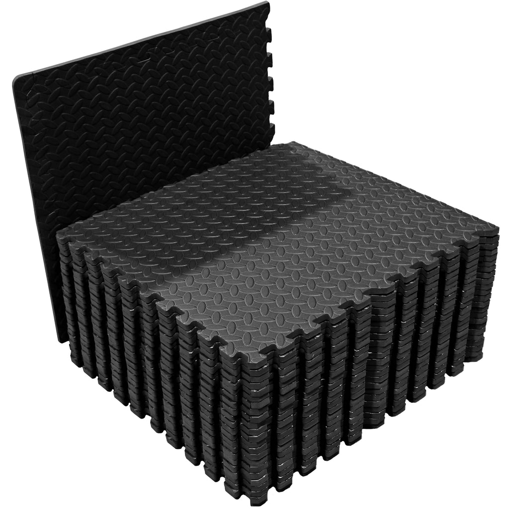 XPRT Fitness 1/2’’ Thick Interlocking Foam Floor Mat Exercise Fitness Equipment Mat - XPRT Fitness