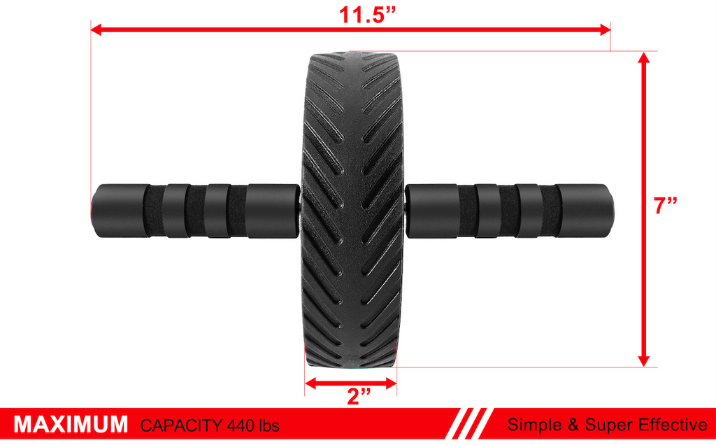 XPRT Fitness Ab Wheeler for Core Workouts - XPRT Fitness