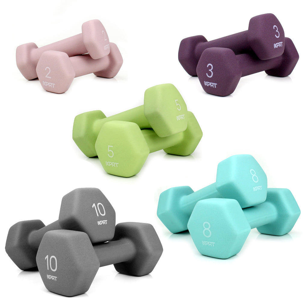 XPRT Fitness Neoprene Dumbbell Sets - XPRT Fitness