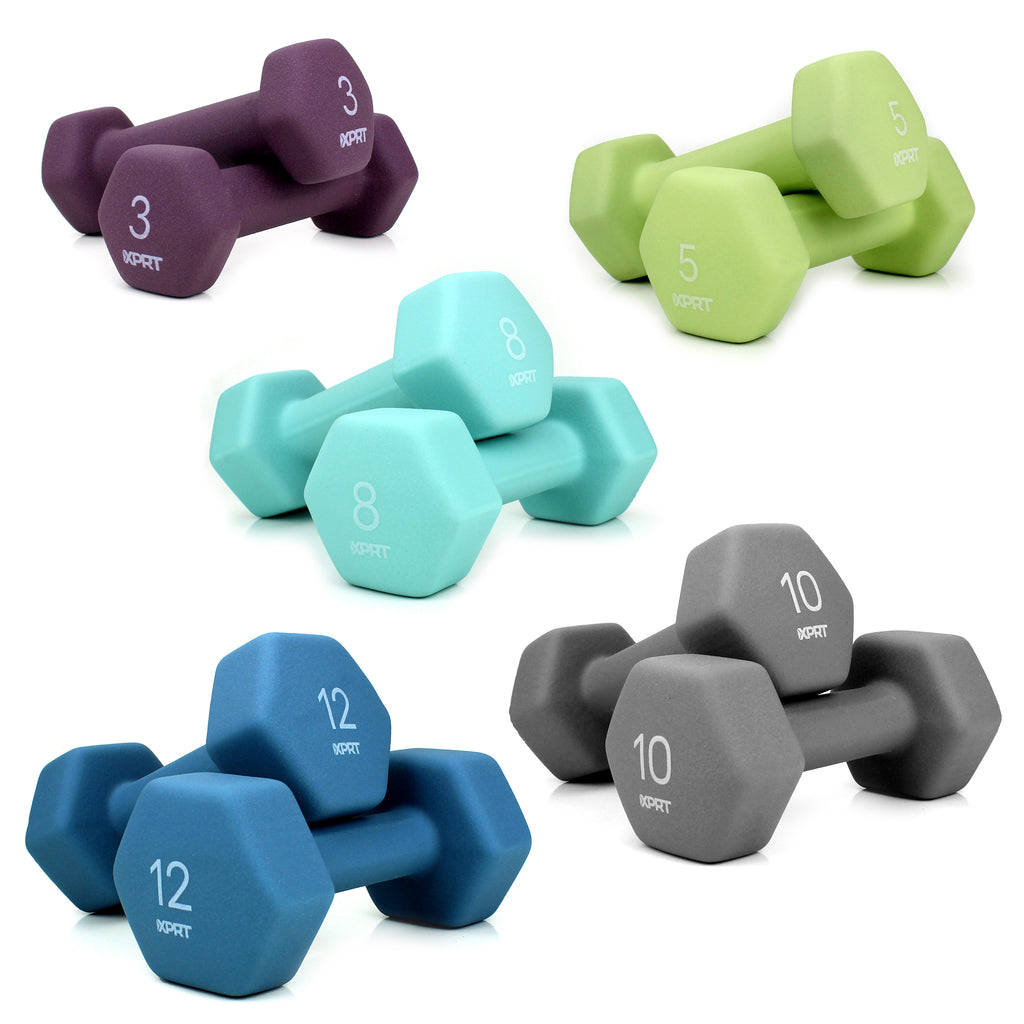 XPRT Fitness Neoprene Dumbbell Sets - XPRT Fitness