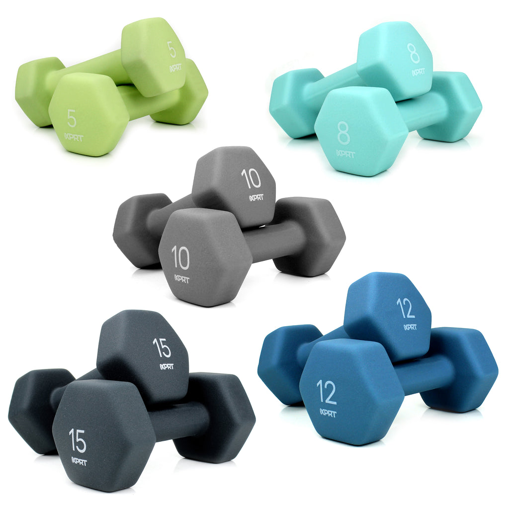 XPRT Fitness Neoprene Dumbbell Sets - XPRT Fitness