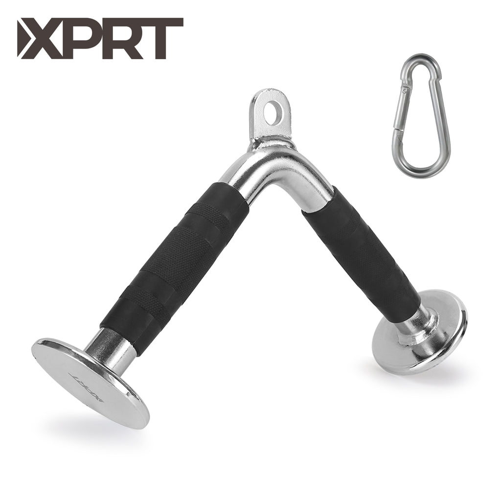 XPRT Fitness Cable Attachment  Pull Down V Shaped Bar - XPRT Fitness