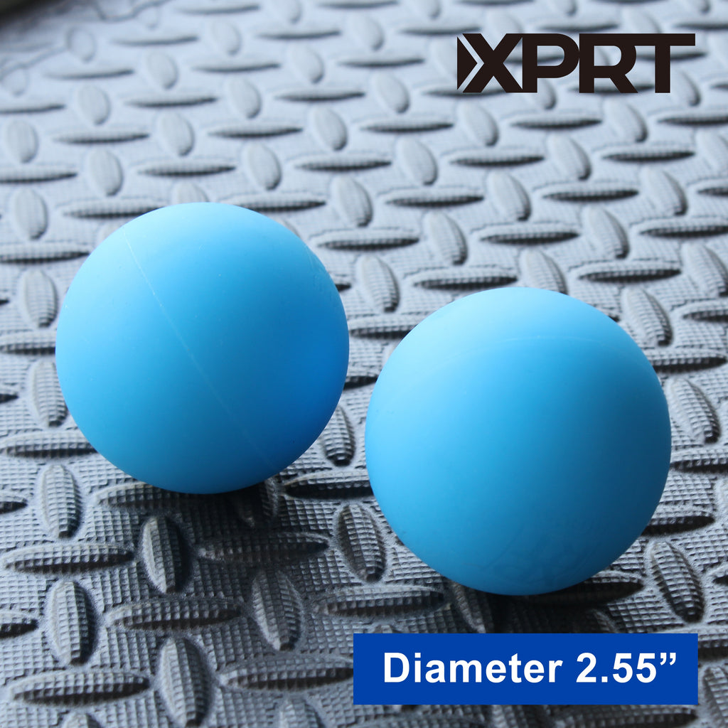 XPRT Massage Lacrosse Therapy Balls For Muscle Pain Relief and Trigger Point Therapy - XPRT Fitness