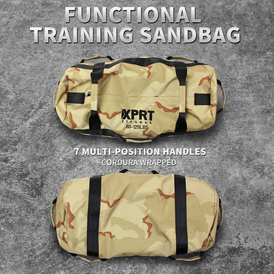 XPRT Fitness Workout Sandbag for Heavy Duty Workout Cross Training 7 M