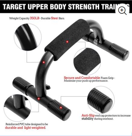 XPRT Fitness Push Up Bars for Men and Women - XPRT Fitness